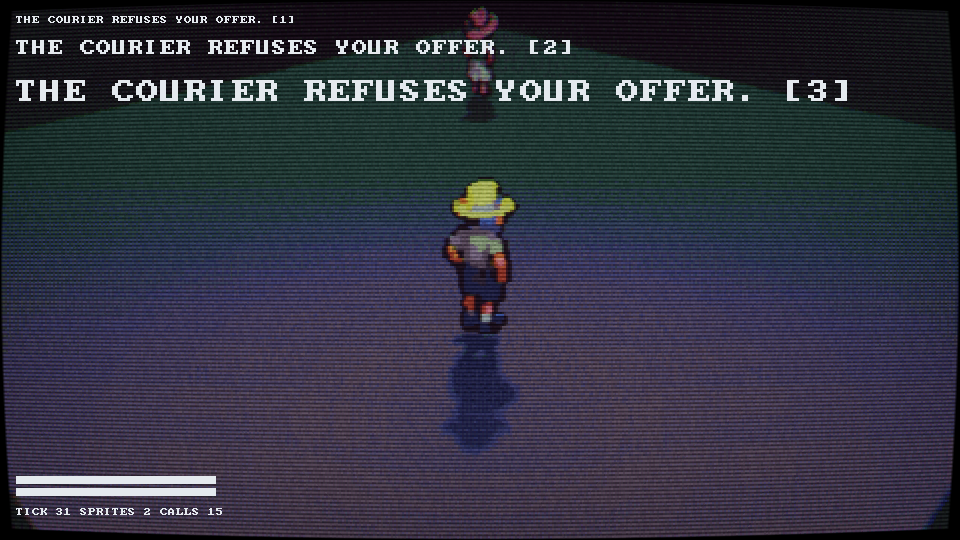 The same character in a different light. Every change is a move along a ramp the palette already had.